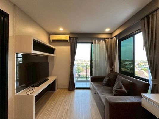 รูป ขายถูก!! เดอะ เอส บล็อก คอนโดมิเนียม (The S Block Condominium) 1นอน 1 น้ำ พื้นที่ 35.78 ตร.ม. หรูหราเงียบสงบ ตกแต่งสวยงาม แถมฟรีเฟอร์นิเจอร์  - รูปที่ 10/16