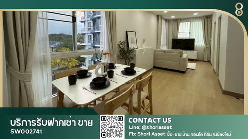 Condo for sale, One Plus Jed Yod, 4th floor, fully furnished, prime location with easy access, close to many amenities.- SW002741