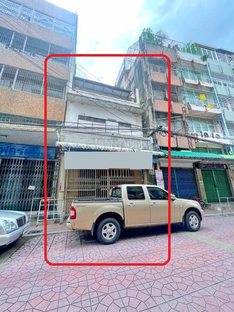 รูป MRT วัดมังกร 499 ม. ร้าน CAFEได้ ให้เช่าอาคารพาณิชย์ 3 ชั้น 24 ตร.วา.288 ตร.ม. ถ.ทรงวาด เยาวราช 3นอน 3 น้ำ ม.จุฬาลงกรณ์ 2.5 กมไชน่าทาวน์ - รูปที่ 2/8