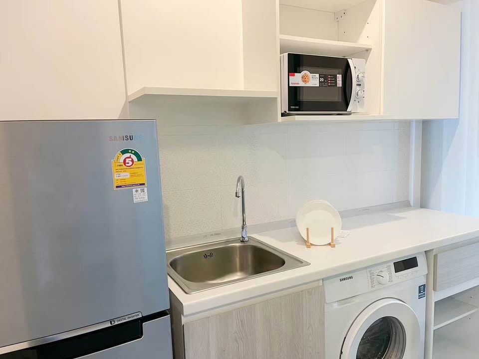 รูป 🔥 ปล่อยให้เช่า 🏨 Metro Sky ประชาชื่น ใกล้ 🚇 MRT บางซ่อน 💸 ราคา 12,000 บาท/เดือน 🛋 เฟอร์ + เครื่องใช้ไฟฟ้า ครบ 🚩 - รูปที่ 5/8