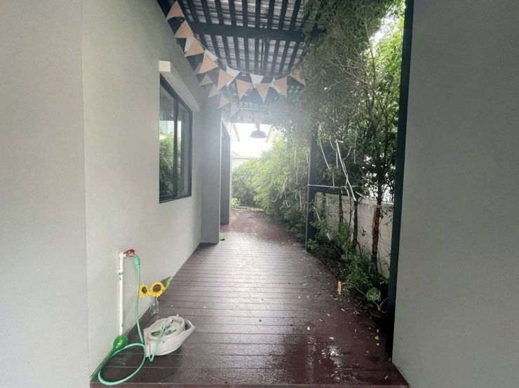 picture ✅️🏡 For rent 26,000 / month, Ariya Como Village (Ring Road - Ram Intra), quiet village, single house phase - 9/10
