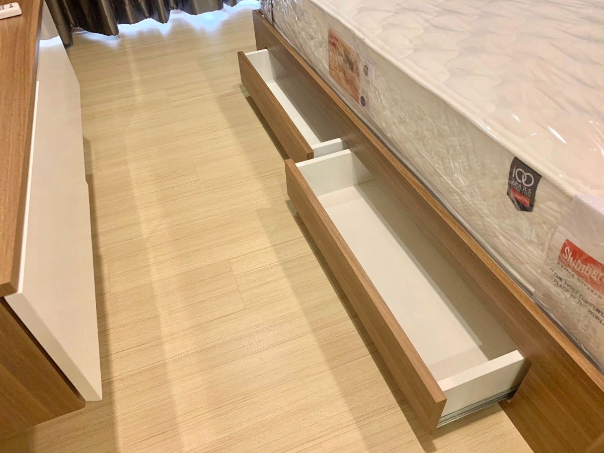 picture *** Condo for rent : Supalai Veranda Rama 9  1 Bedroom Nice decorated Fully furnished  Built-in furniture King size bed *** - 6/14
