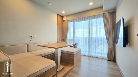 For rent คอนโดเลี้ยงสัตว์ได้ Whizdom The Forestias (ตึก Petopia) ห้องมุม อยู่ในโซนยูนิตน้อย กว้างขวาง อยู่สบายทั้งผู้พักอาศัยและน้องสัตว์เลี้ยง