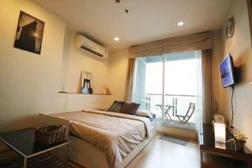 รูป ให้เช่า คอนโด Rhythm รัชดา-ห้วยขวาง 1 ห้องนอน ห้องมุม 46 ตรม. ชั้น 20 เฟอร์ครบ ติด MRT ห้วยขวาง - รูปที่ 4/9