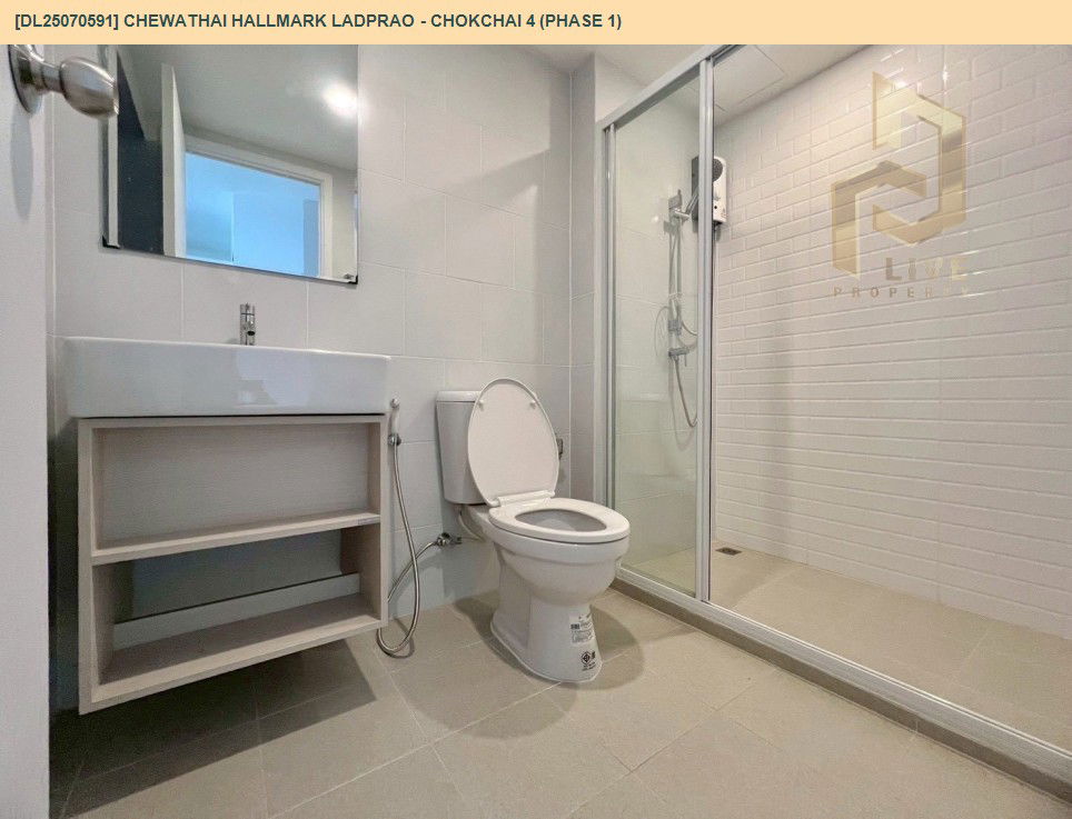 picture DL25070591 Condo for rent, Chewathai Hallmark Ladprao - Chokchai 4 near รถไฟฟ้า 3 สาย, ready to move in, call urgently 0656133286 LineID @655ebbvc - 10/16