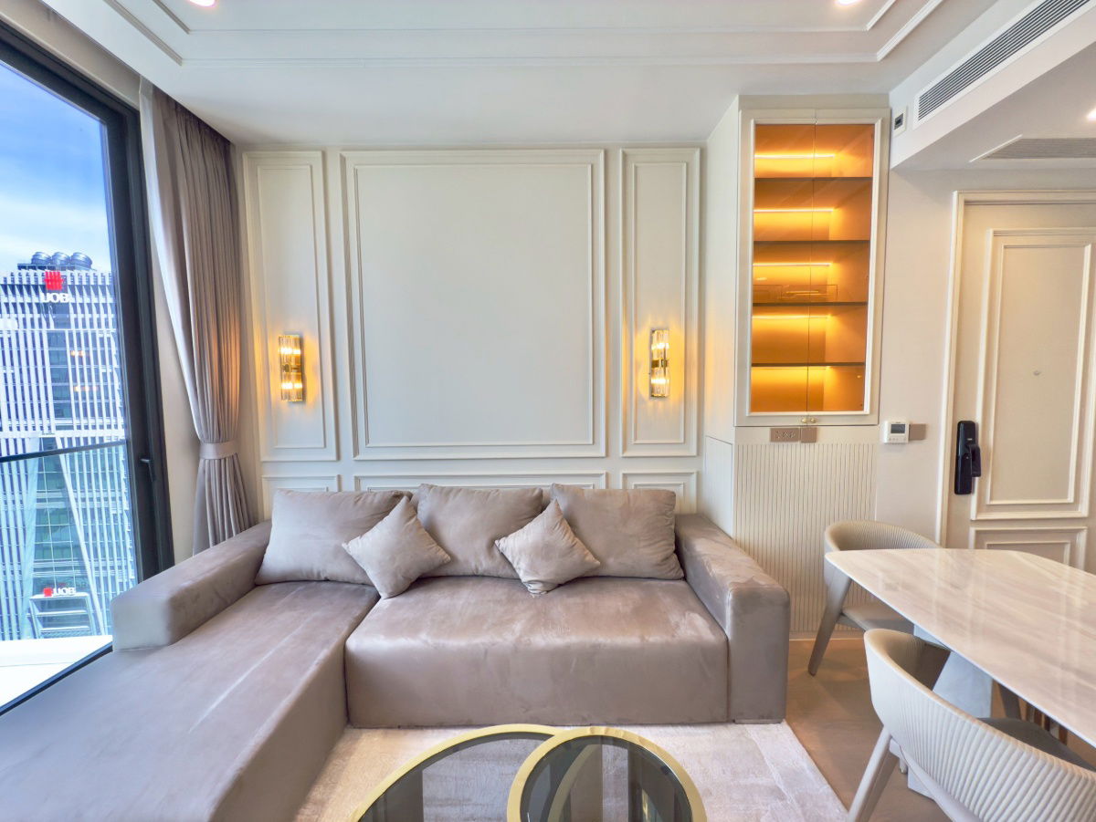 รูป  ขายคอนโด Super Luxury ANIL Sathorn 12 | ชั้นสูง วิวสวย ไม่บล็อค 🚇 0 เมตรถึง BTS เซนต์หลุยส์** - รูปที่ 13/16