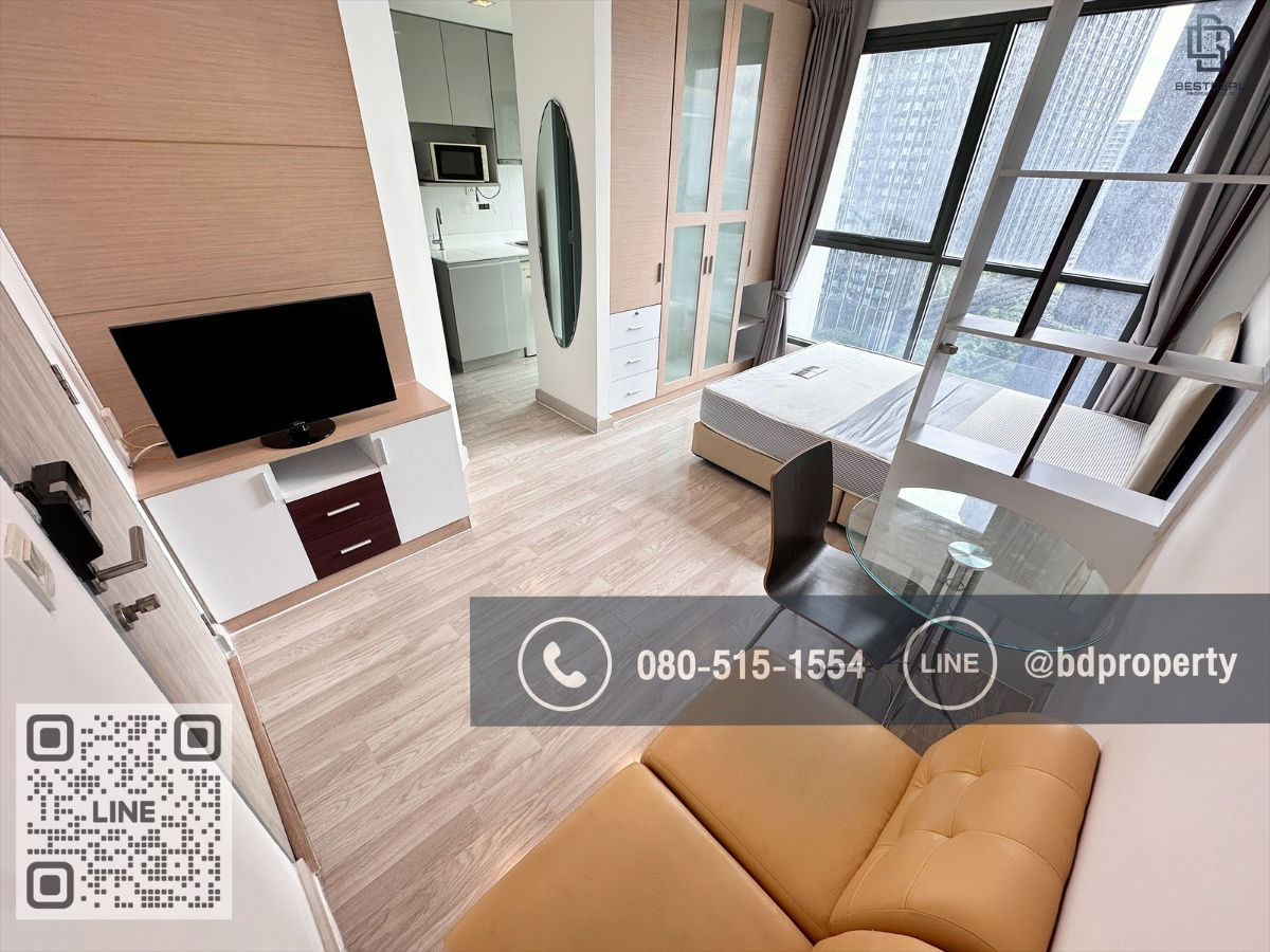 รูป Bestdeal ขายด่วน  Studio 22 sqm.ห้องสวย เฟอร์ครบ ขายเพียง 3.2 ล้านเท่านั้น  ดูลงทุนไม่ควรพลาด ใกล้MRT และ เซ็นทรัลพระราม 9 เพียง 80 ม. - รูปที่ 4/10