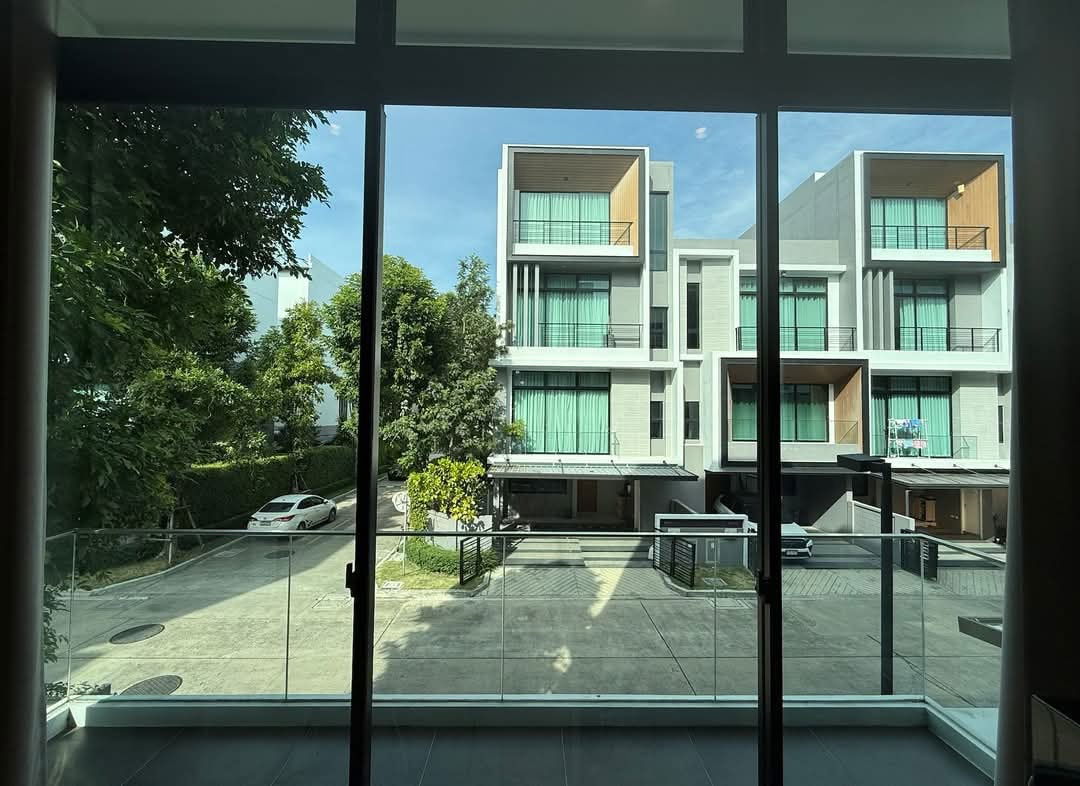 picture WS1475 🏡 [For rent] New 4-storey house, corner house, luxury project Nirvana Define Srinakarin-Rama 9, only 75,000 baht/month - 1/13