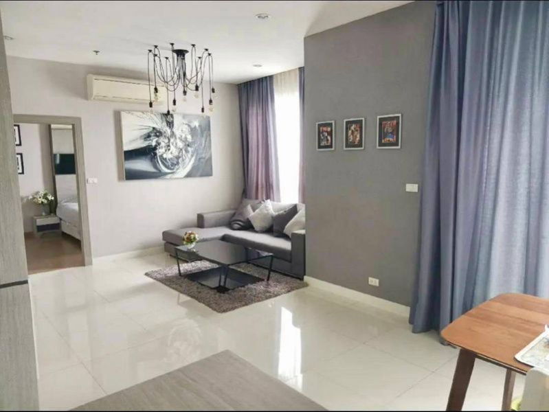 picture Condo for rent, Sriracha, The Sky, fully furnished, beautiful room, high floor, city view - 9/16
