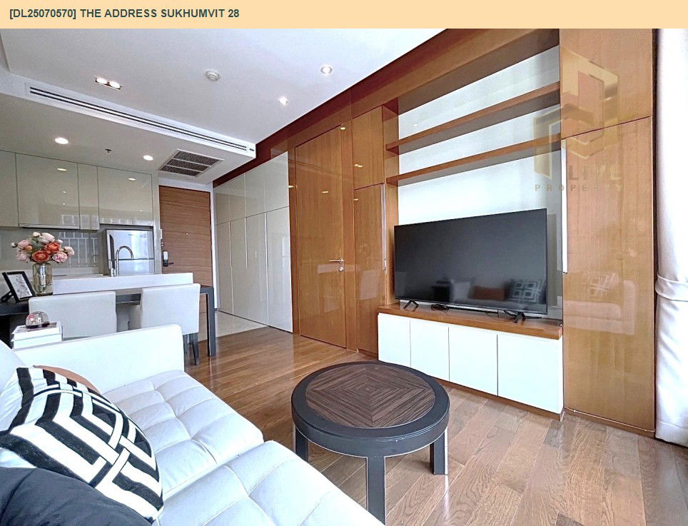 picture MDL25070570 Condo for rent, The Address Sukhumvit 28 near BTS Phrom Phong, ready to move in, call urgently 0656133286 LineID @534wlwof - 4/10