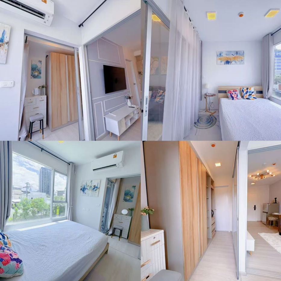 รูป ให้เช่าคอนโด Plum Condo สุขุมวิท 62 คอนโดแต่งครบพร้อมเข้าอยู่ใกล้BTSบางจากเพียง550เมตรเท่านั้น!! - รูปที่ 3/3