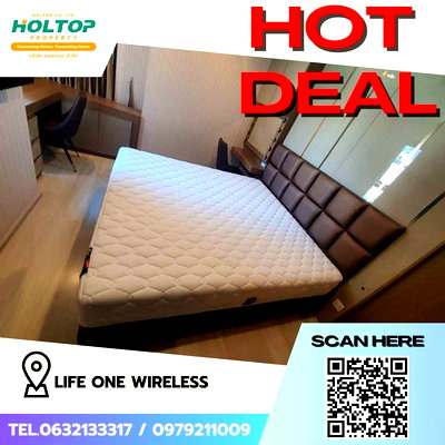 คอนโดให้เช่า : #Z1472 ให้เช่าคอนโด Life One Wireless