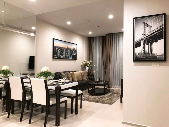 ♦ Modern style ♦ ตึก B ชั้น 00+ | 1 ห้องนอน 56.97 ตร.ม. | คอนโดมี Skywalk เชื่อมเข้า BTS เพลินจิต, Central Embassy