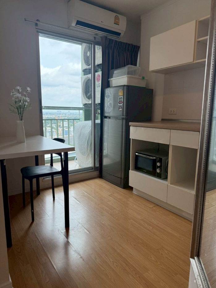 picture LPNSH371 Condo for rent, Lumpini Place Srinakarin-Hua Mak Station, 25th floor, Building B, city view, 26 sq m, 1 bedroom, 1 bathroom, 13,000 baht - 4/14