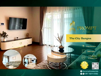 Houses for rent Samut Prakarn : ST12602 - The City Bangna (New Project)