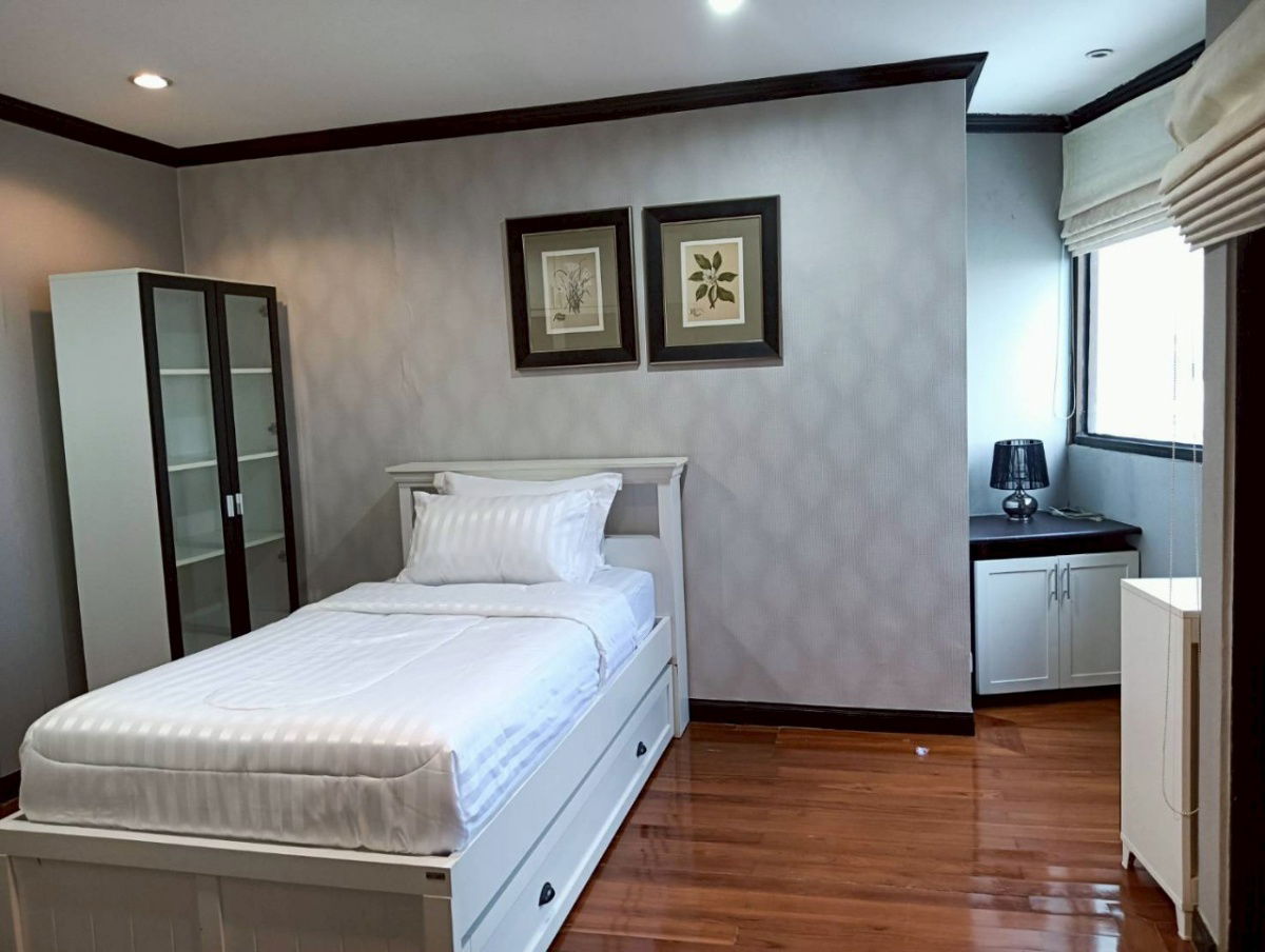 รูป Renovate ใหม่มาก พร้อมย้าย ห้องสวย หายาก ระเบียงยาวรอบ ชั้นสูง Duplex 3 นอน ให้เช่า ฟิฟตี้ ฟิฟท์ ทาวเวอร์ - รูปที่ 5/17