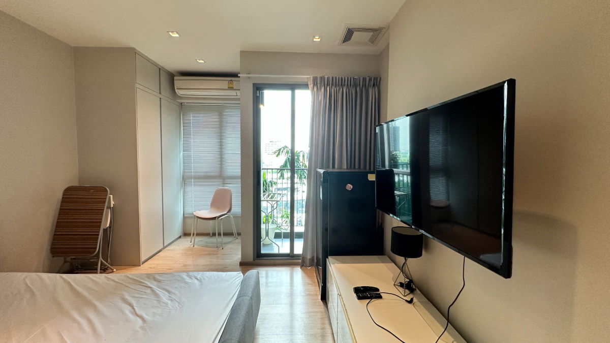 รูป 🏢ให้เช่า Whizdom Station Ratchada-Thapra 🏢- Studio ห้องสวยมาก พร้อมอยู่ BTS ตลาดพลู 🚄 - รูปที่ 7/13