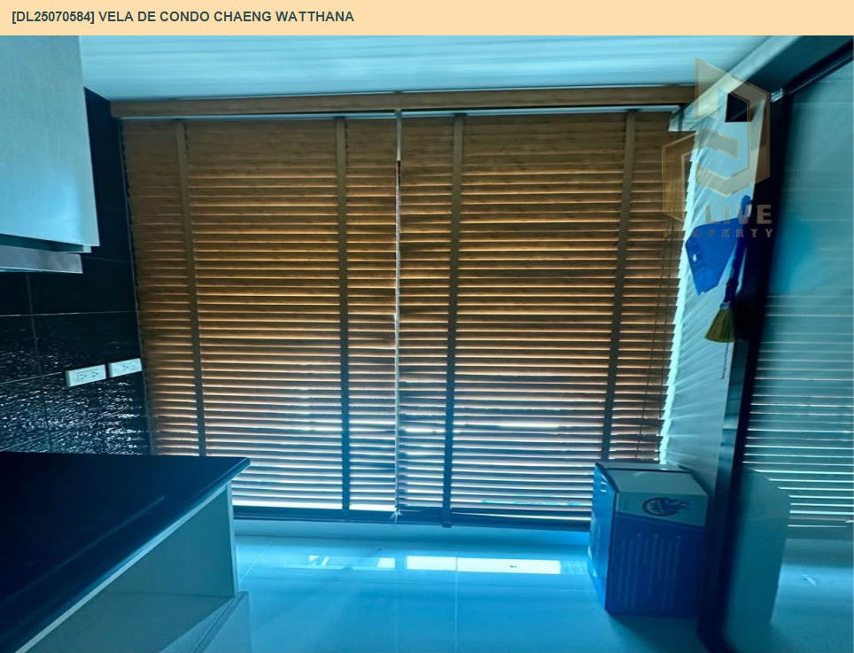 รูป DL25070584 ให้เช่าคอนโด เวลาดี คอนโด แจ้งวัฒนะ (Vela De Condo Chaeng Watthana) ใกล้ - พร้อมเข้าอยู่ โทรด่วน 0638692663 LineID @534wlwof - รูปที่ 11/11