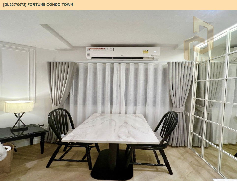 รูป DL25070572 ให้เช่าคอนโด ฟอร์จูน คอนโด ทาวน์ (Fortune Condo Town) ใกล้ - พร้อมเข้าอยู่ โทรด่วน 0638692663 LineID @534wlwof - รูปที่ 15/17