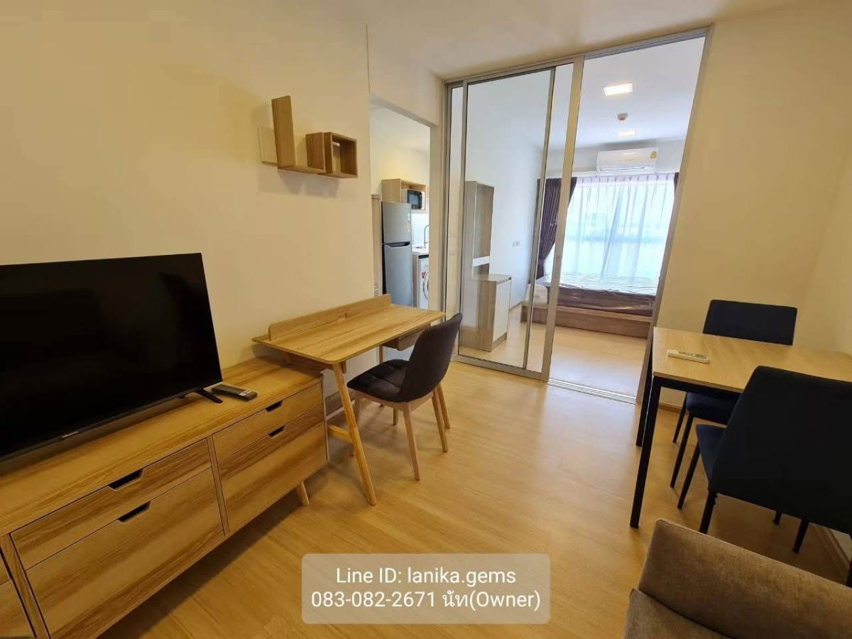 รูป ให้เช่า 9,500 Condo Plum Rangsit Fresh  เฟอร์นิเจอร์ + เครื่องใช้ไฟฟ้าครบ พร้อมอยู่ - รูปที่ 2/7