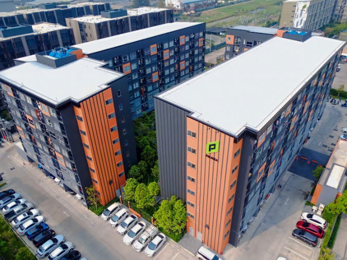 รูป ให้เช่า 9,500 Condo Plum Rangsit Fresh  เฟอร์นิเจอร์ + เครื่องใช้ไฟฟ้าครบ พร้อมอยู่ - รูปที่ 6/7