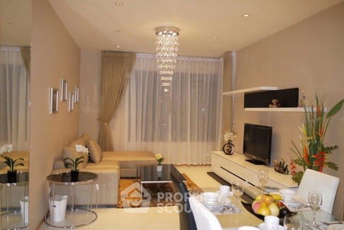 1-BR Condo at The Emporio Place near BTS Phrom Phong (ID 2073070)