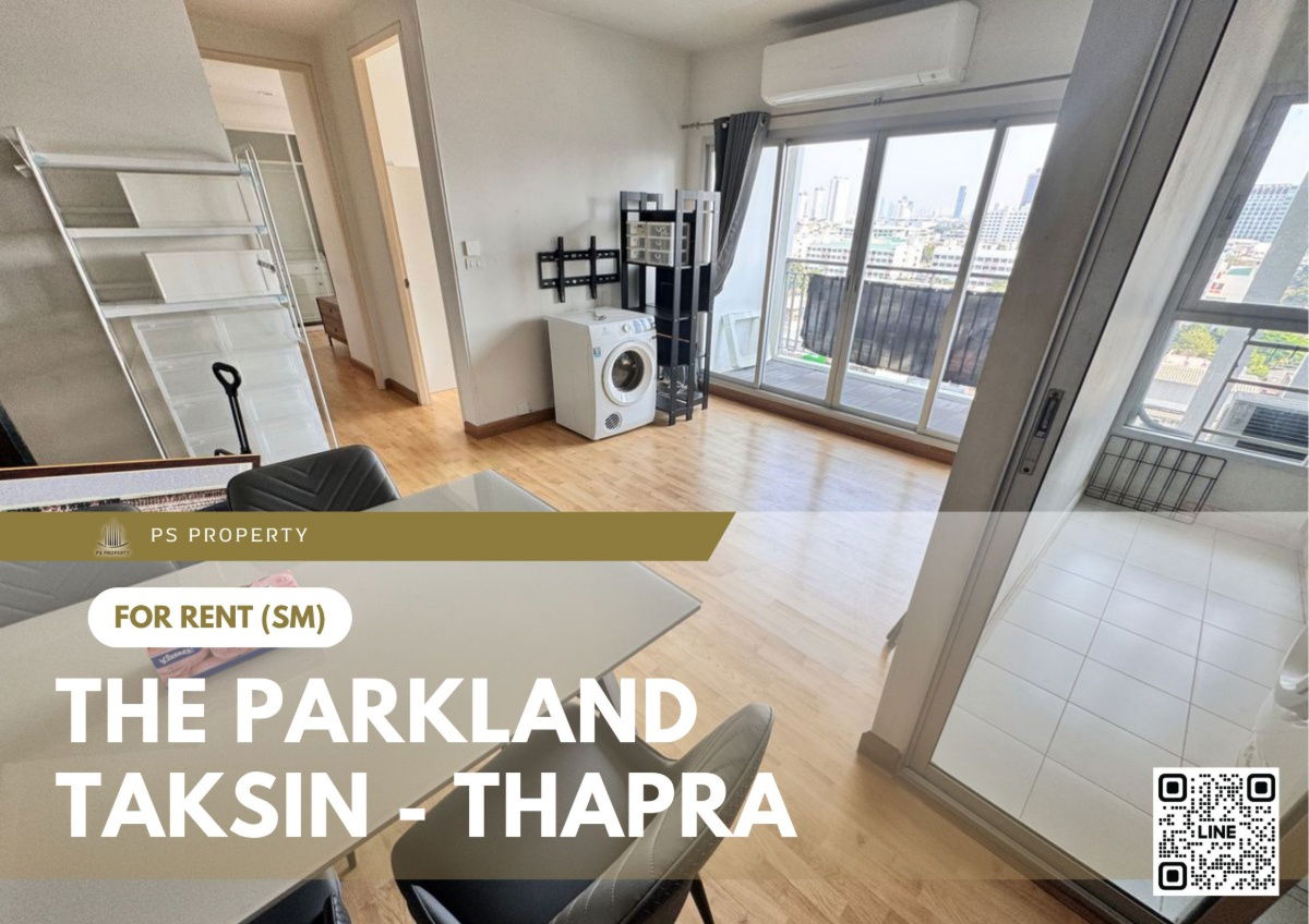 picture For rent ✨ The Parkland Taksin - Thapra ✨ 2 bedrooms, 2 bathrooms, fully furnished and equipped with appliances - 1/14