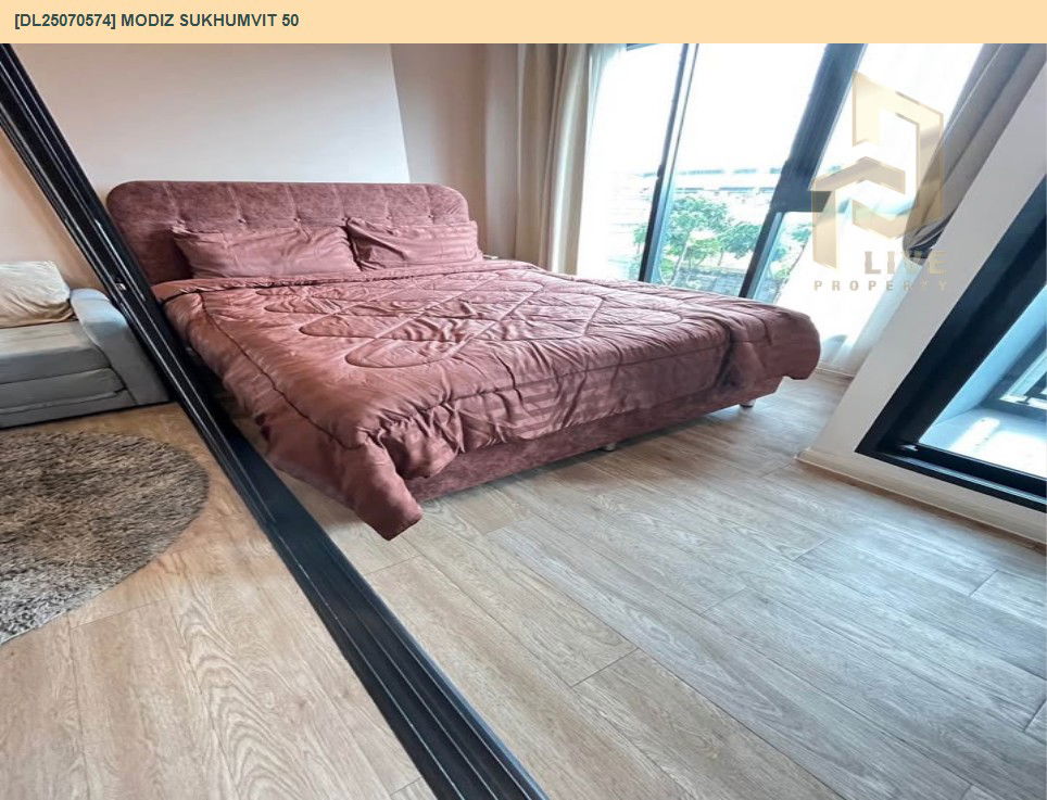 picture MDL25070574 Condo for rent, MODIZ Sukhumvit 50 near BTS On Nut, ready to move in, call urgently 0656133286 LineID @655ebbvc - 3/10