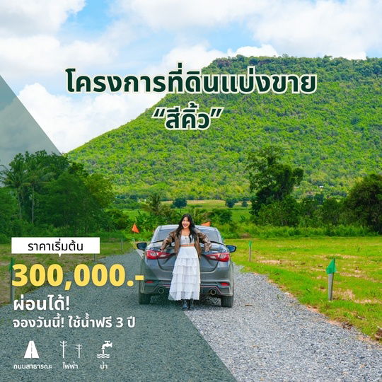 รูป ที่ดินแบ่งขาย  The Terra Land เริ่มต้นเพียง 300,000 บาทเท่านั้น! ต.หนองน้ำใส  นครราชสีมา - รูปที่ 1/10