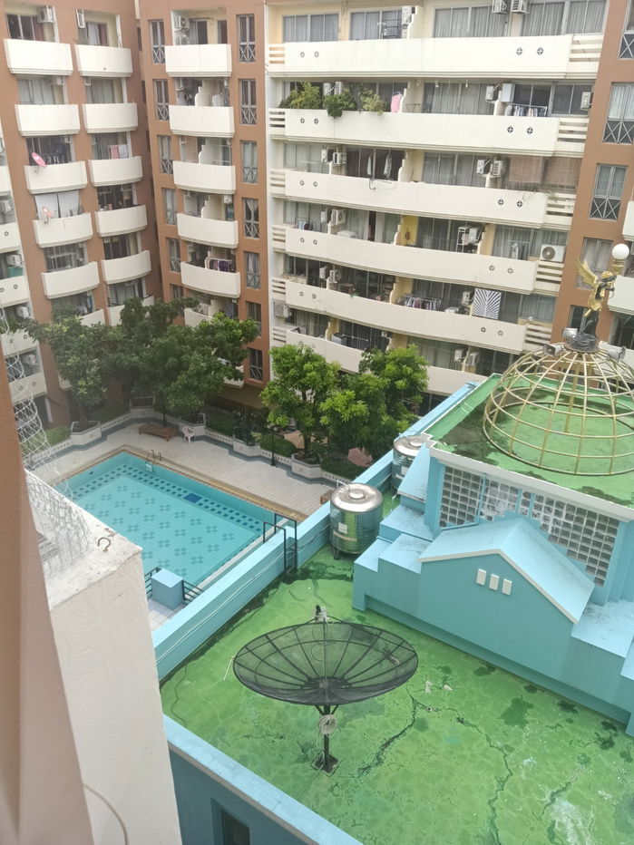 picture Condo for rent, Family Park Lat Phrao 48 (Studio room), 7th floor, near - Yellow Line BTS, Phawana Station and MRT Sutthisan Station - 15/17