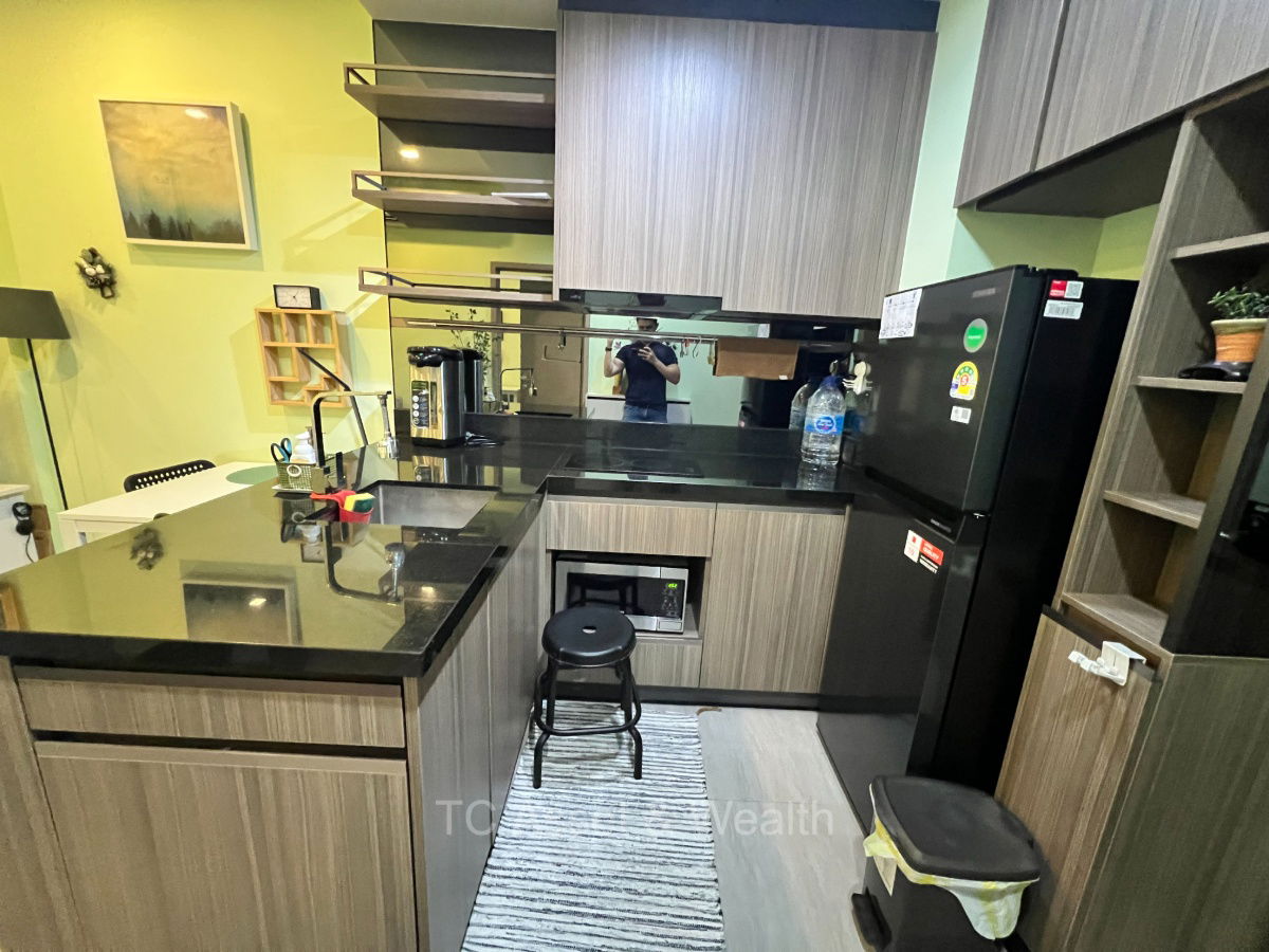 รูป 🔥ให้เช่า! Mori Haus 1 ห้องนอน 35 ตรม ชั้น 2 วิวด้านนอก เห็นต้นไม้ ร่มรื่น🔥เพียง 𝟏𝟖,𝟎𝟎𝟎 บาท/เดือน! - รูปที่ 9/17