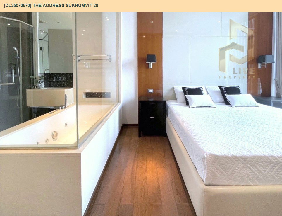 picture MDL25070570 Condo for rent, The Address Sukhumvit 28 near BTS Phrom Phong, ready to move in, call urgently 0656133286 LineID @534wlwof - 5/10