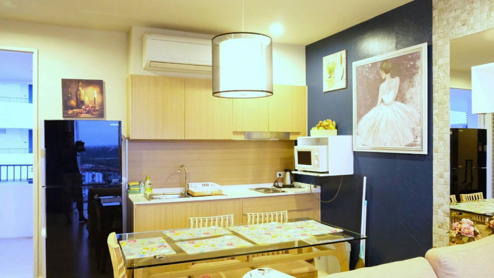 รูป คอนโดหรูริมทะเล! บ้านทิวทะเล บลูแซฟไฟร์ 2 ห้องนอน 70.5 ตร.ม. ชั้น 14 แต่งครบ พร้อมอยู่ ทำเลพรีเมียม ติดหาดชะอำ หายากมากในโครงการนี้! - รูปที่ 4/8