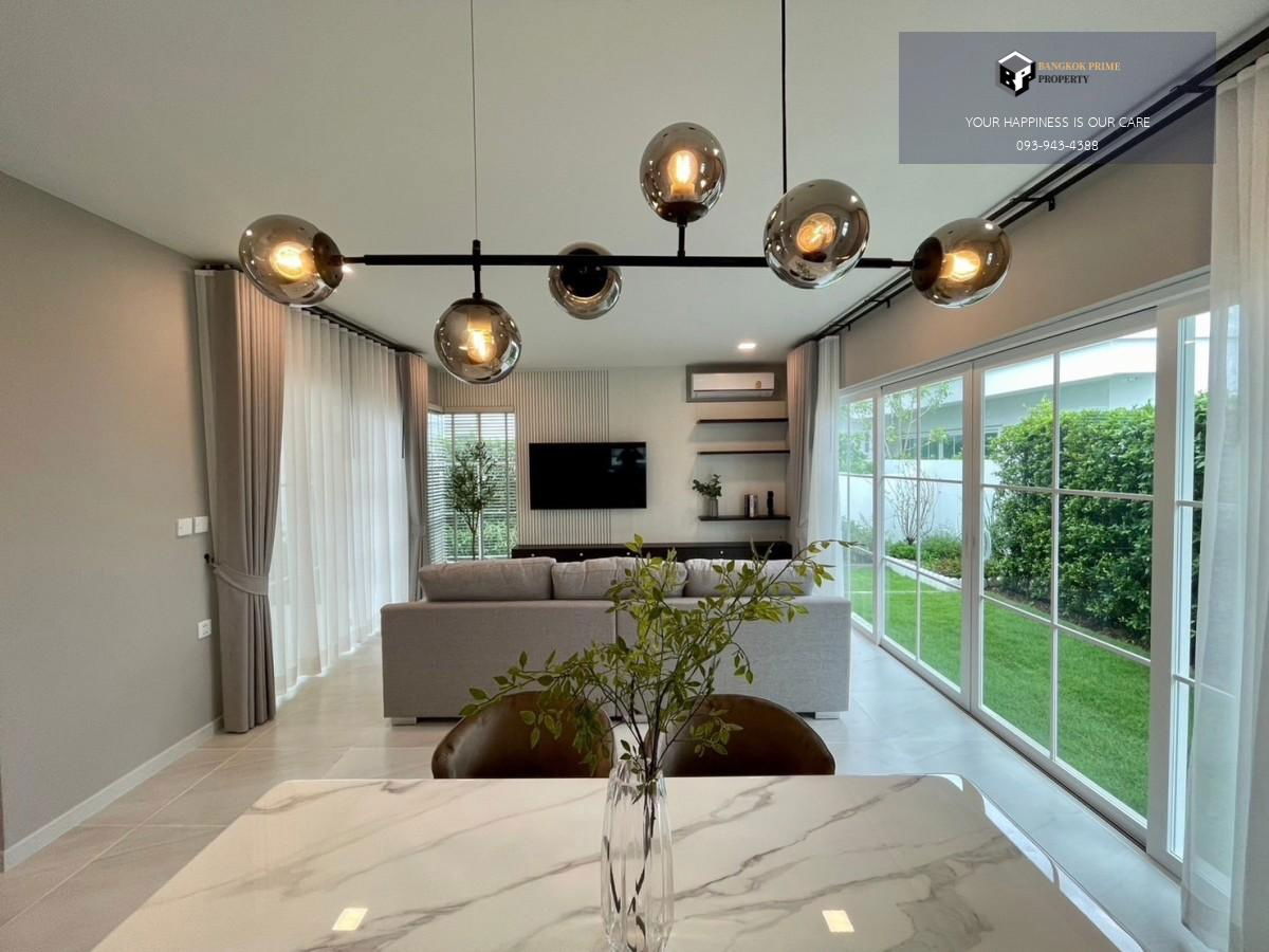 รูป Chaiyapruek Bangna km.15 | บ้านใหม่ให้เช่า เฟอร์นิเจอร์ครบ วิวสวน | #2025071810976 - รูปที่ 5/13