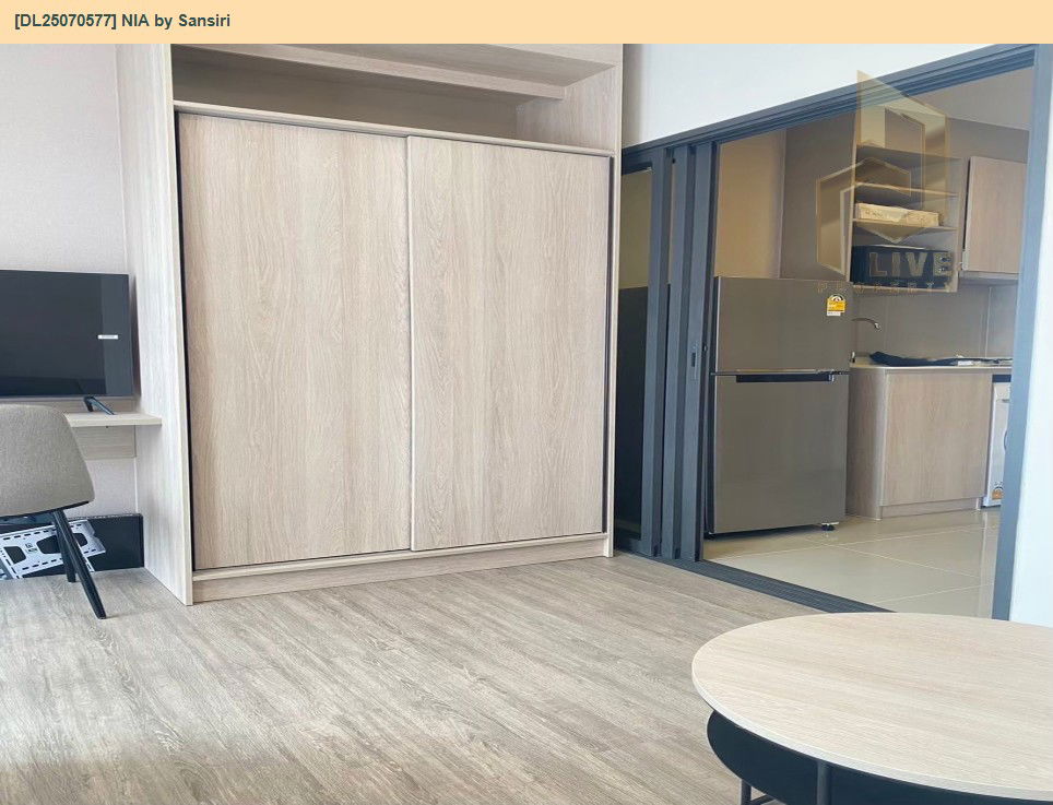 picture DL25070577 Condo for rent, NIA by Sansiri near BTS Phra Khanong, ready to move in, call urgently 0656133286 LineID @655ebbvc - 4/8