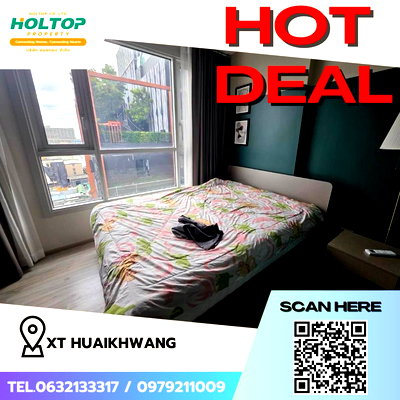 คอนโดให้เช่า : #Z1485 ให้เช่าคอนโด XT HUAIKHWANG 