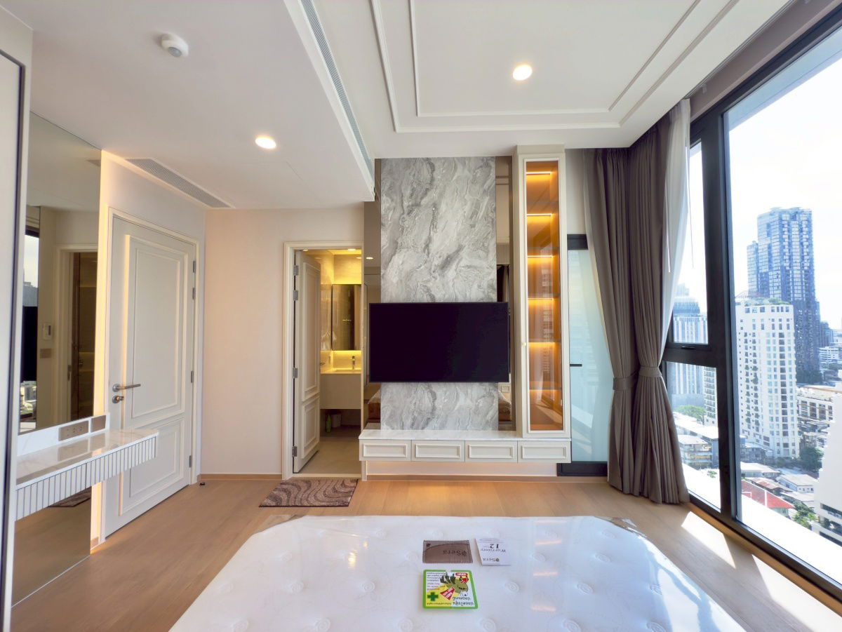 รูป  ขายคอนโด Super Luxury ANIL Sathorn 12 | ชั้นสูง วิวสวย ไม่บล็อค 🚇 0 เมตรถึง BTS เซนต์หลุยส์** - รูปที่ 6/16