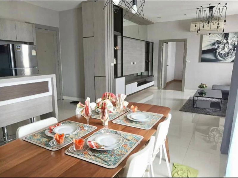 picture Condo for rent, Sriracha, The Sky, fully furnished, beautiful room, high floor, city view - 12/16
