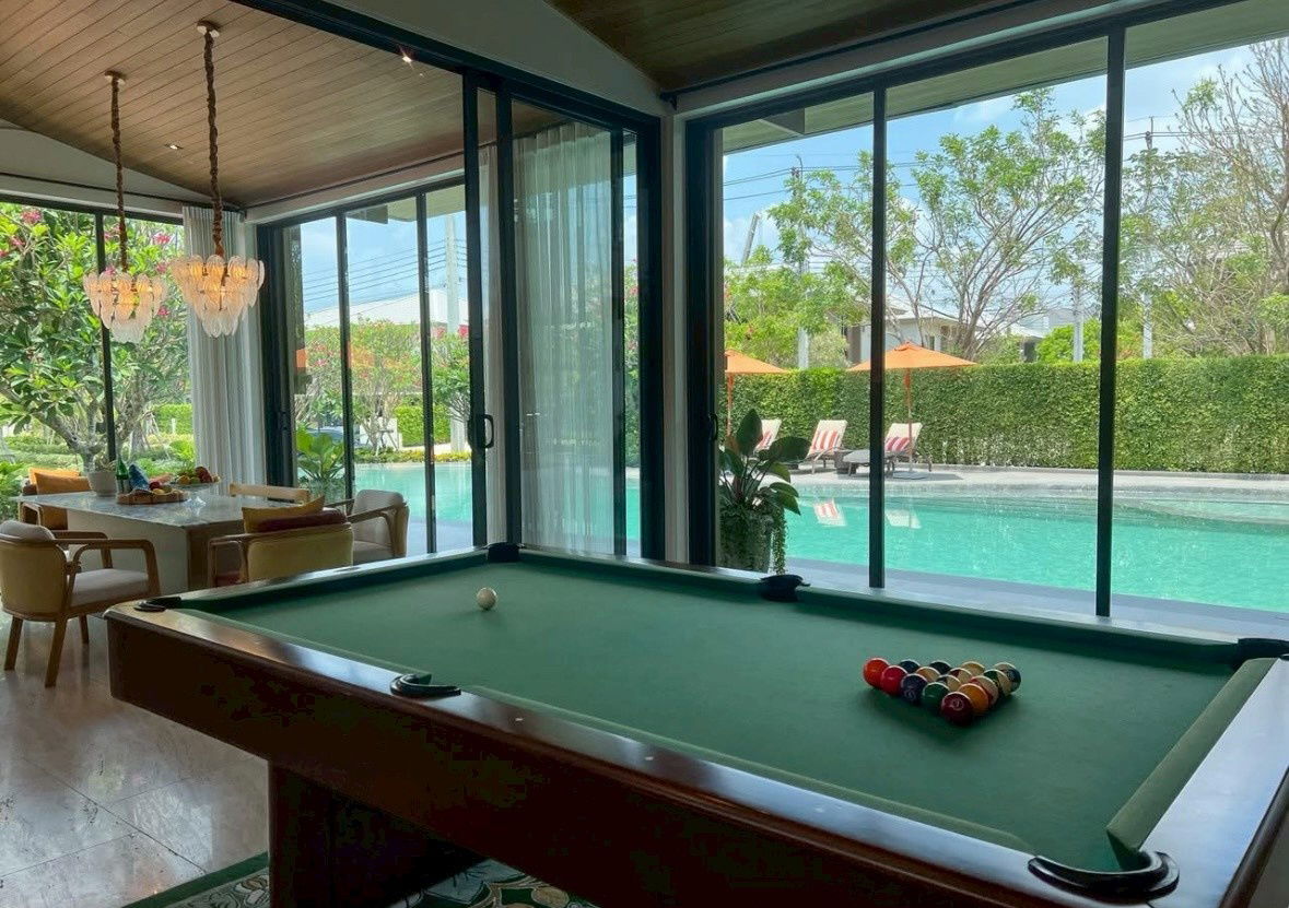 รูป  🏡บ้านหรูให้เช่า✨บุราสิริ กรุงเทพกรีฑา แต่งครบสวยพร้อมอยู่ (4 ห้องนอน 4 ห้องน้ำ) เพียง 175,000/เดือน ▫️Line: @sanhaproperty📲092-6242892 รหัส SHW026 - รูปที่ 13/14