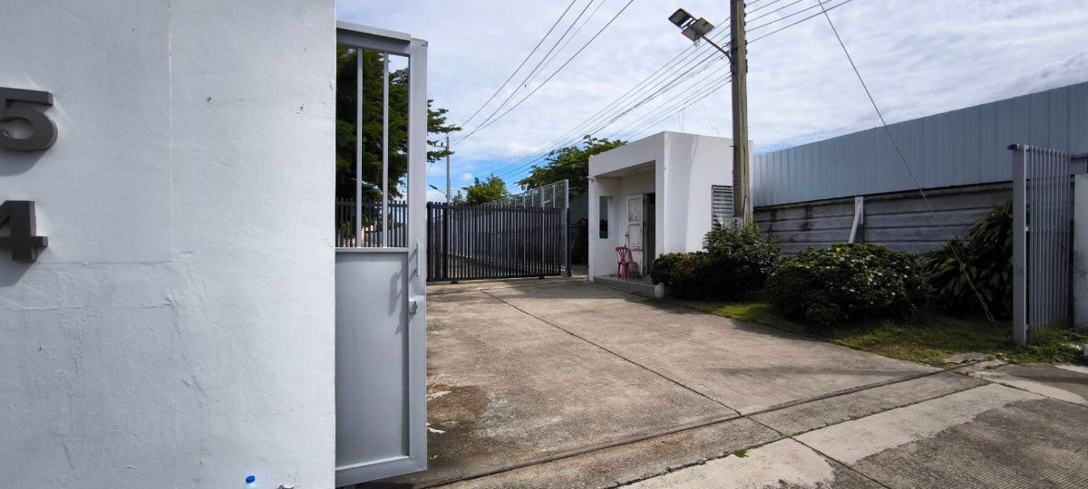 picture For rent Warehouse in Phutthamonthon Sai 4 area, roof without structure, large vehicles can enter, can support a lot of weight, 24-hour guard. - 9/12