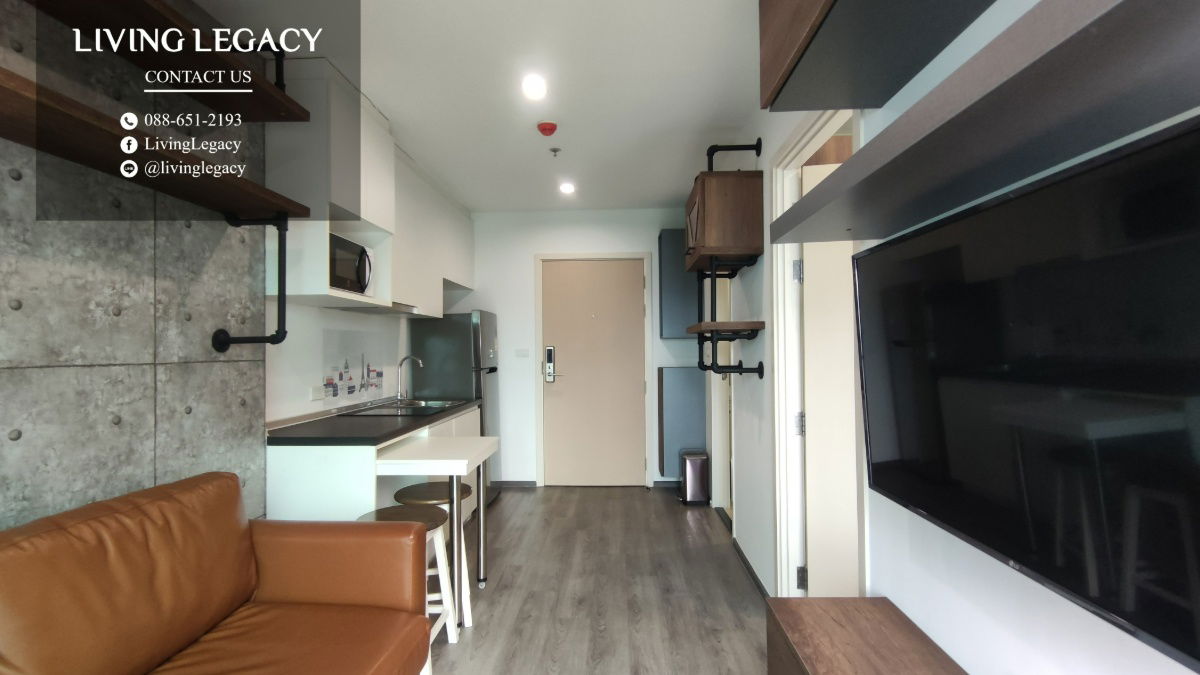 รูป SGEJD6 ให้เช่าคอนโด Rich Park @ Triple Station 29 ตร.ม. ชั้น 27 line id : @livinglegacy - รูปที่ 7/13