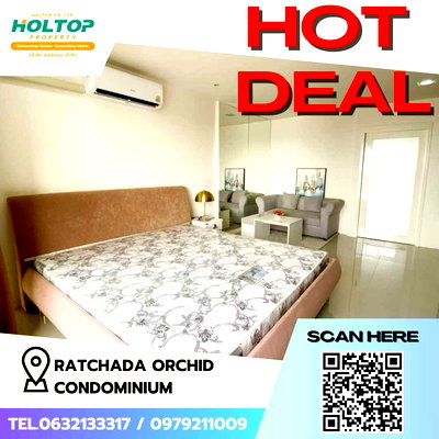 คอนโดให้เช่า : #Z1489 ให้เช่า Ratchada Orchid Condominium 