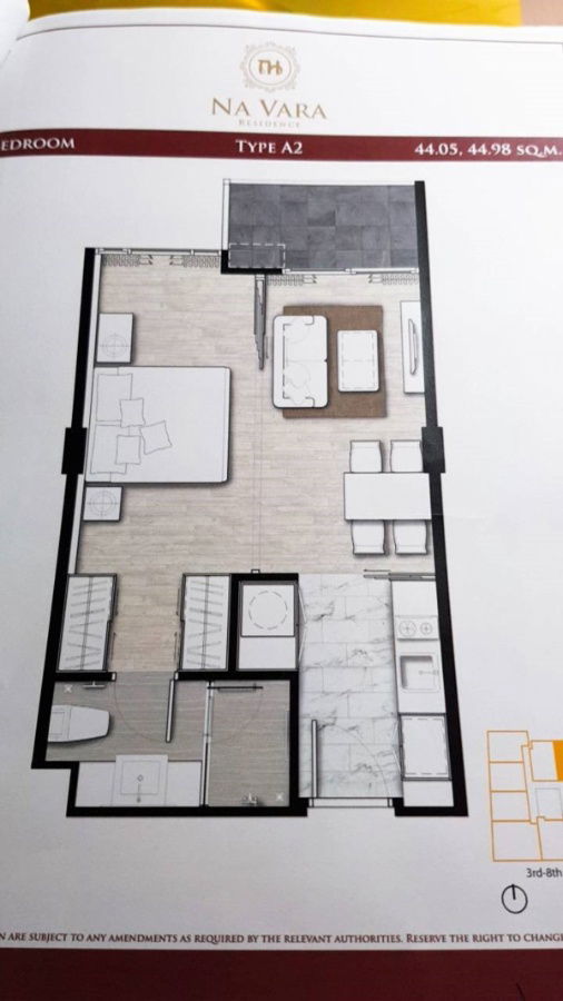 รูป Code: KJ7692  ให้เช่า Na Vara Residence 🔥🔥 จองเดือนนี้รับส่วนลด1,000บาท 🔥🔥 @kjcondo (มี@ข้างหน้าด้วยนะคะ) - รูปที่ 12/12