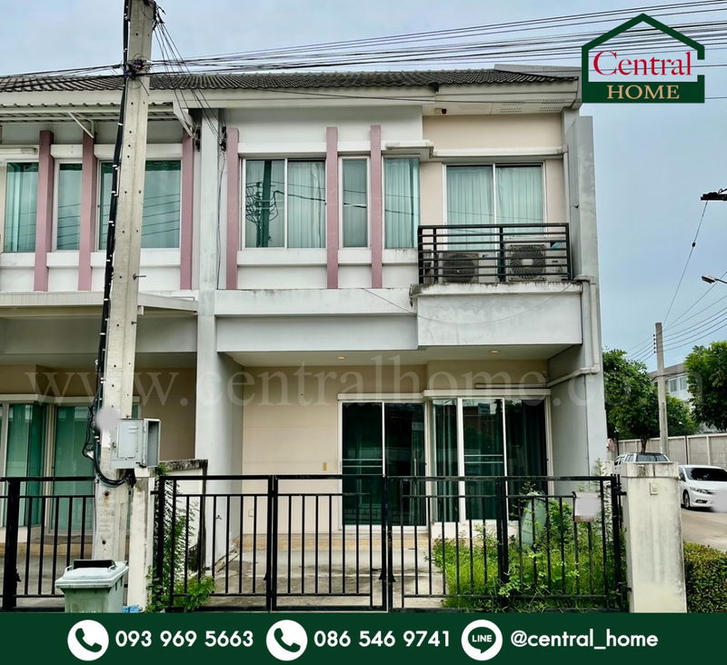 ขายทาวน์โฮม : ทาวน์โฮม วิสต้า ปาร์ค สาทร - ปิ่นเกล้า หลังมุม