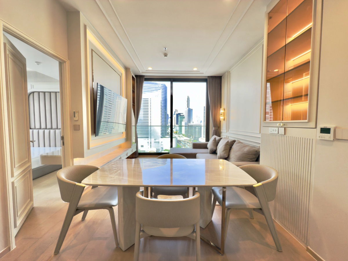 รูป  ขายคอนโด Super Luxury ANIL Sathorn 12 | ชั้นสูง วิวสวย ไม่บล็อค 🚇 0 เมตรถึง BTS เซนต์หลุยส์** - รูปที่ 11/16