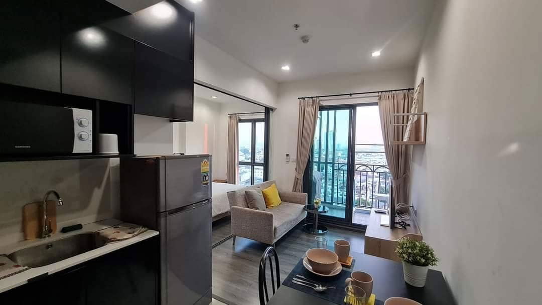 รูป ให้เช่า 📍 The Rich Sathorn - Taksin 📍 เฟอร์นิเจอร์ และ เครื่องใช้ไฟฟ้าครบ ใกล้ BTS วงเวียนใหญ่ - รูปที่ 7/9