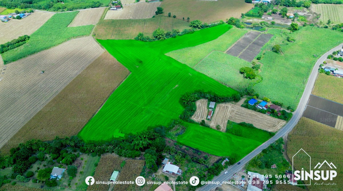 picture 🌿 Land for Sale in Khao Yai | 35-2-84 Rai (14,284 sq.wah) ✨Panoramic mountain views with a small stream running through the land!✨ - 3/9
