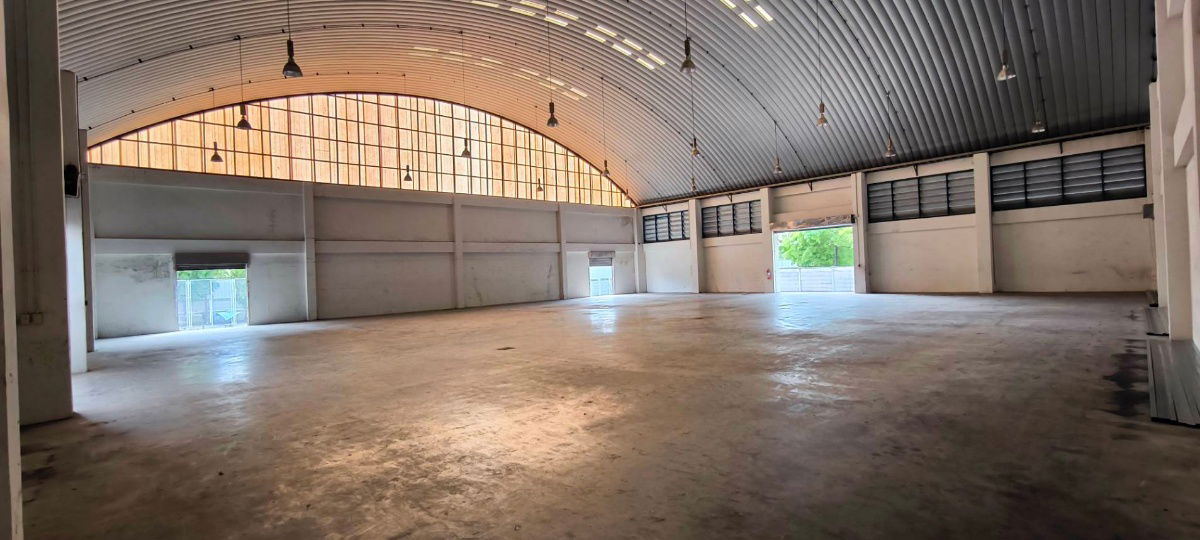 picture For rent Warehouse in Phutthamonthon Sai 4 area, roof without structure, large vehicles can enter, can support a lot of weight, 24-hour guard. - 3/12