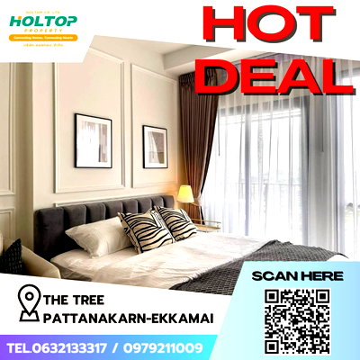 Condos for rent : #Z1466 Condo for rent The Tree Pattanakarn-Ekkamai