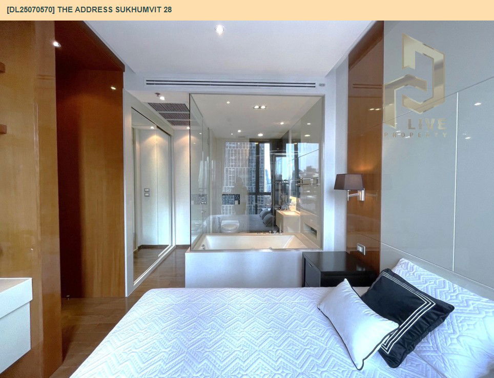 picture MDL25070570 Condo for rent, The Address Sukhumvit 28 near BTS Phrom Phong, ready to move in, call urgently 0656133286 LineID @534wlwof - 6/10
